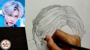 How to draw STRAY KIDS Felix step by step | Boy Drawing Tutorial | YouCanDraw