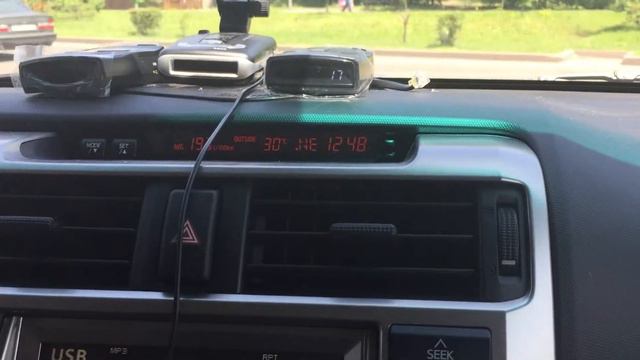 SHO-ME SIGNATURE LITE (режим ТРАССА ) против фонящего АВТОУРАГАНа , плюс за ним КРИС-П в Алматы смотреть онлайн