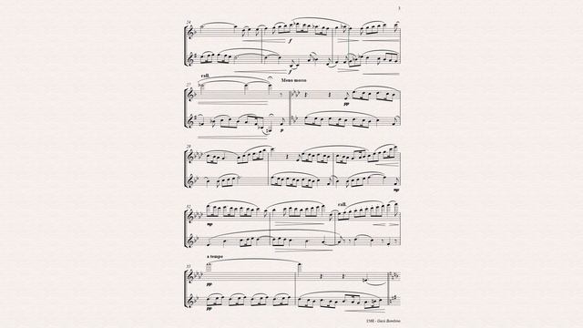 Gesu Bambino for Flute/Clarinet Duet смотреть онлайн