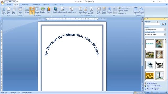 How to Create a Project Front Page in Microsoft Word | Cover Page Design in Microsoft Word