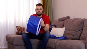 Складной портативный туалет  для кемпинга / Pop-up portable toilet for camping