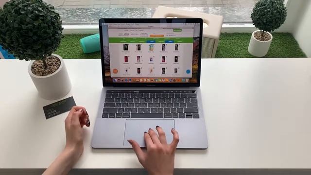 Apple MacBook Pro 13 Space Gray 2017 (MPXV2) б/у смотреть онлайн