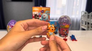 Распаковка киндеров!!16 киндеров из разных серий?