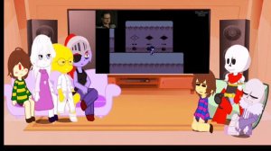 реакция андертейл на Deltarune 2 часть