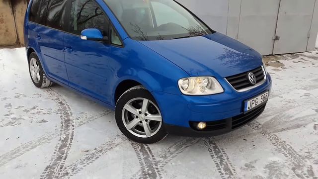Авто из Литвы. VW Touran 7 мест 2003г. 1.6 FSI смотреть онлайн