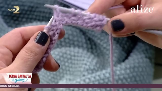 Alize Superlana Midi Ombre Batik ile Pirinç Örgü Hırka - Moss Stitch Cardigan Tutorial смотреть онлайн