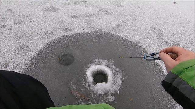 Безмотылка ! Ловля окуня и плотвы! смотреть онлайн