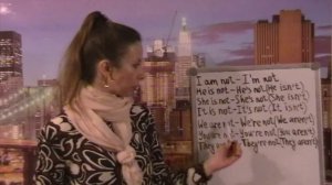 Урок 8 ч.2. Краткие формы глагола TO BE. Английский для начинающих.