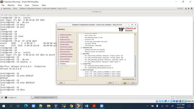 How to create database using DBCA oracle 19c || oracle database configuration assistant