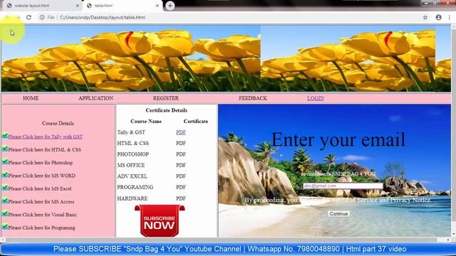 CREATE HTML TEXT BOX & BUTTON |HTML BANGLA VIDEO TUTORIAL FOR BEGINNER