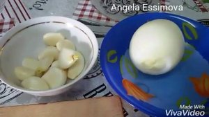 Намазка из лука и чеснока! Укрепляем иммунитет вкусно!