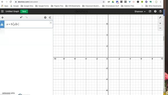 Graphing Vertical Lines in Desmos with Restrictions смотреть онлайн