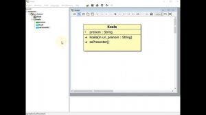 BOUML - Diagramme de classe et Java (1 sur 2)