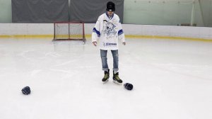 Как делать вираж  Техника катания на коньках