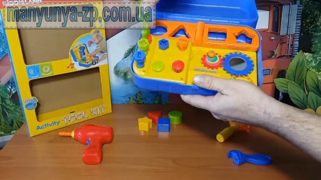 Набор МАЛЕНЬКИЙ СТОЛЯР, KIDDIELAND, обзор игрушек. смотреть онлайн