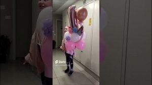 Творим добро! Дарим подарок: композиция из воздушных шаров на день рождения учительнице