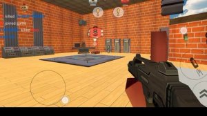 Играю в захват флага в игре chicken gan