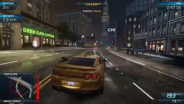 Need For Speed Most Wanted A Criterion Game: Sprint Race - Cannon Ball смотреть онлайн