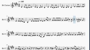 Clarinet Sheet Music: How to play Sofia the First by Ariel Winter