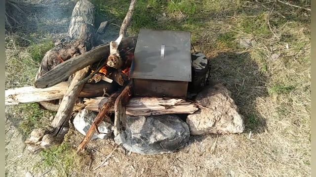 ? Курочка горячего копчения на грушевой щепе ? Коптим мясо ? Жизнь в самоизоляции ⛵??️