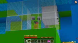 КРУГЛЫЕ ЯМЫ ДО НЕБА В МАЙНКРАФТ