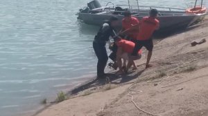 На озере сайран человек утонул