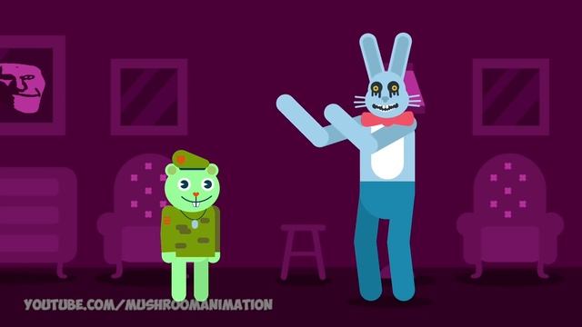 Flippy vs Mr. Hopps | Animation