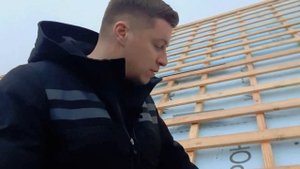 ? Делаем крышу ? Стропильная система двухскатной крыши на доме изполистиролбетона. Технология. Ч.2