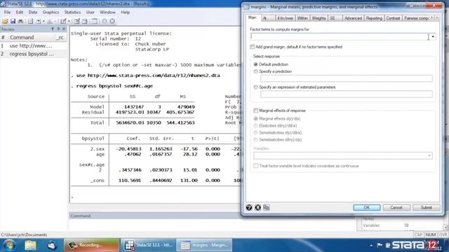 Profile plots and interaction plots in Stata®: Interactions of categorical and continuous variables смотреть онлайн