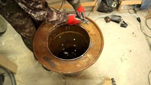 Шикарная самоделка из обычной 200 литровой бочки!!!Не думал что так получится!!!