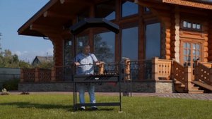 Мангал разборный "Кронос" (Cronos), 4 мм сталь