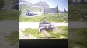 один бой в компьютере Tanks Blitz