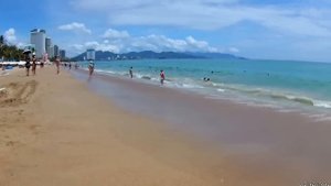 Нячанг Первые впечатления русских туристов во Вьетнаме  Пляж и море в марте   2 серия