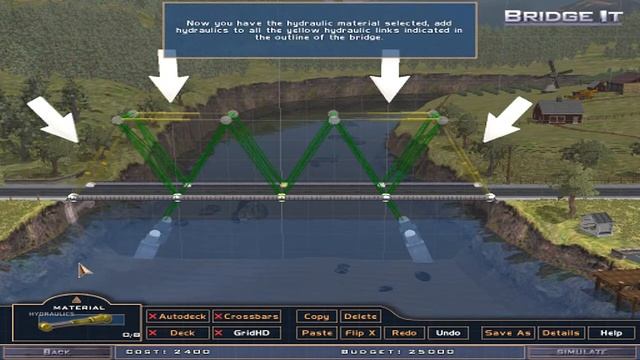 Bridge It Demo Walkthrough Part 1 - Tutorial смотреть онлайн