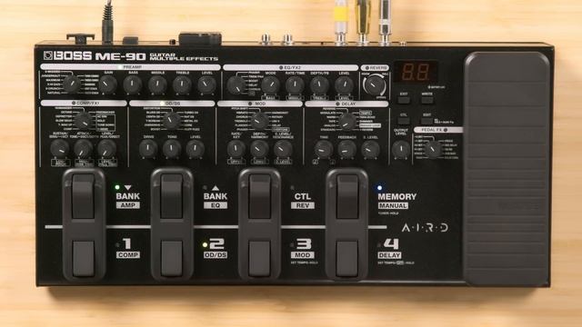 BOSS ME-90: Their Most Advanced Multi-effects Pedal Yet? смотреть онлайн