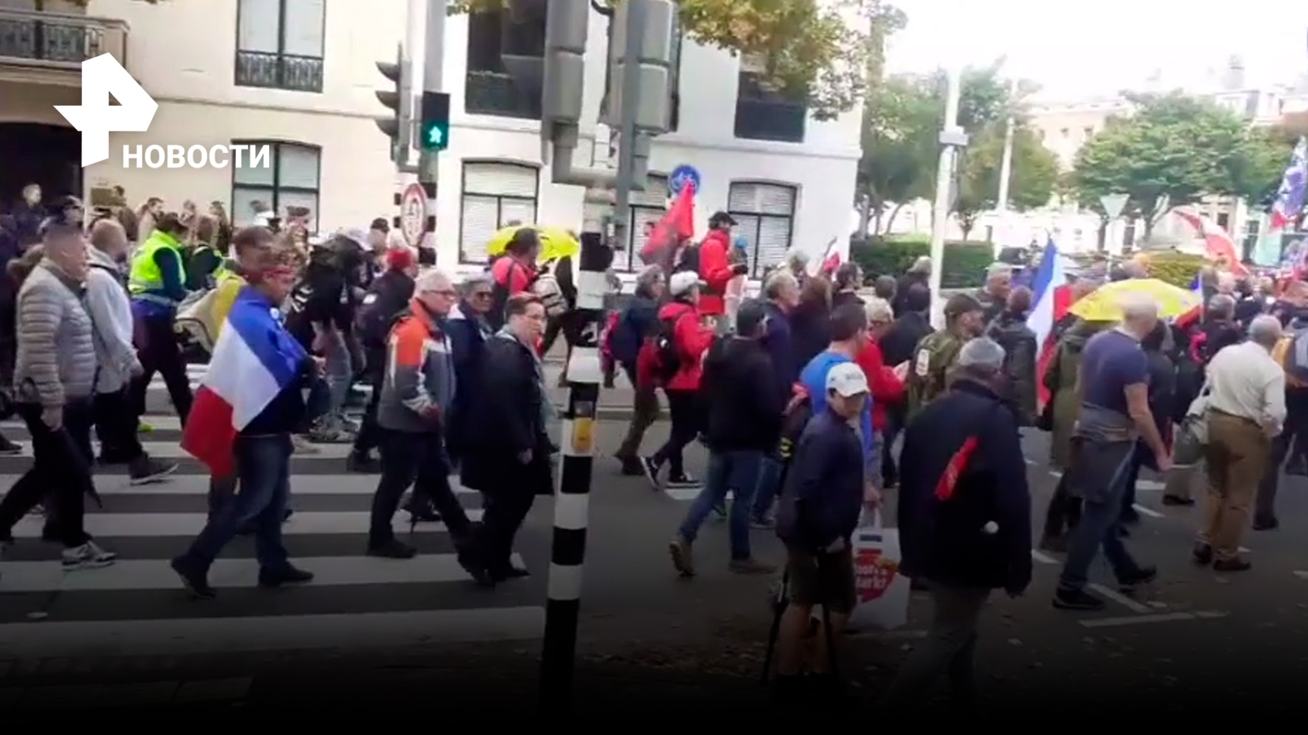 Закидали яйцами: тысячи недовольных жителей в Нидерландах против политики  премьер-министра