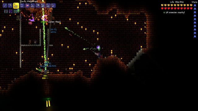 Terraria - Тактика прохождения голема смотреть онлайн