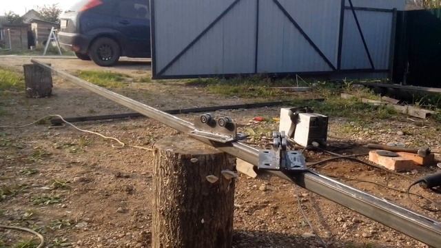 ролики, механизм для откатных ворот своими руками смотреть онлайн