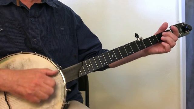 The Blackest Crow - clawhammer banjo with tablature