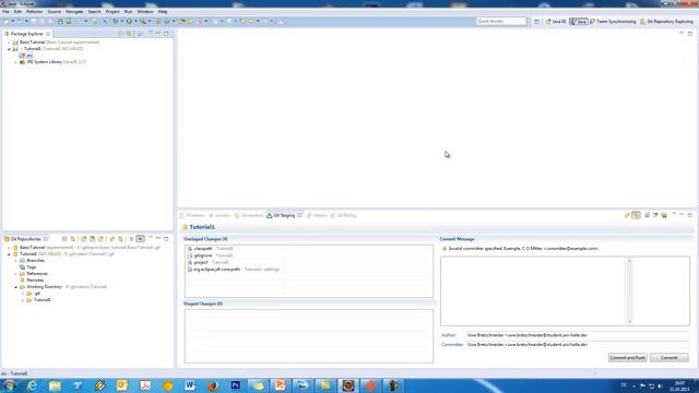 Git tutorial for Eclipse (1) - Git basics (german) смотреть онлайн