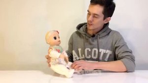 Обзор игрушки Кукла Любимая малютка Baby Alive E2352 Hasbro Real As Can Be Baby Беби Элайв