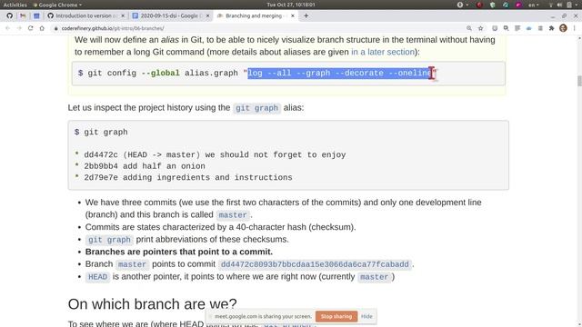 git branch (part 1) смотреть онлайн
