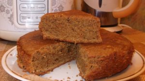 Морковный кекс в мультиварке