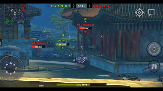 Первое впечатление от танка *ГРОМ* /Wot blitz/