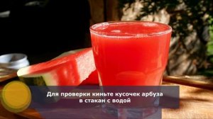 Как определить нитратный арбуз, нитраты в арбузе + КОНКУРС