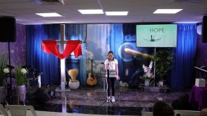 Церковь Надежда в Благодати, г.Нагария, Израиль. - Пасха. Праздничное собрание 16.4.2022