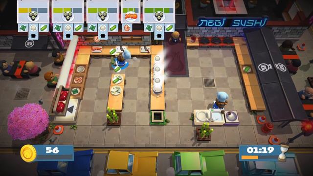 Overcooked 2 พอครวจะปวด เลนคนเดยวจะเหนอยหนอย