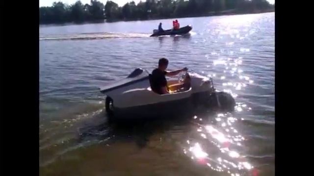 испытания моей амфибии в заливе смотреть онлайн