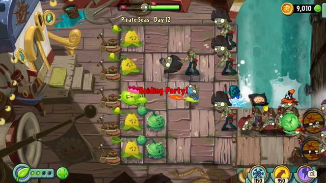 как пройти 12 уровень pirate seas без подсолнухов смотреть онлайн