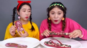 Настоящий шоколад против желейного Вызов ДОНА DONA